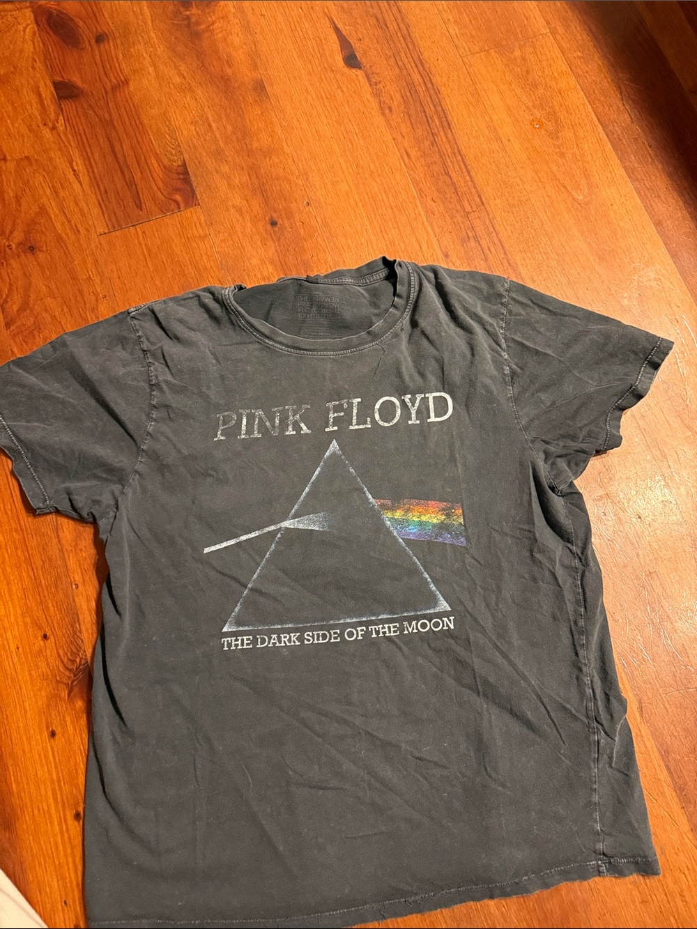 Pink Floyd Black Dark Side Prism Graphic Tee